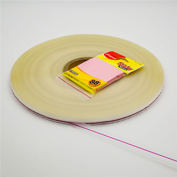 HDPE екі жақты қайта пайдаланылатын сөмкеде желімделген таспа